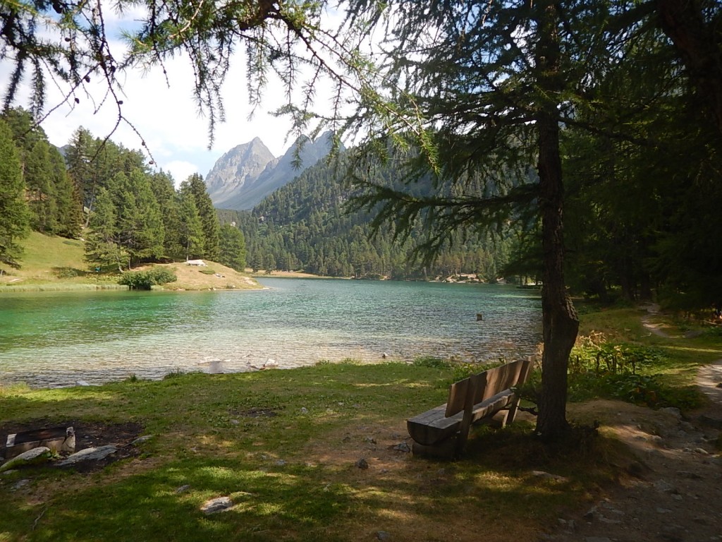 Malerischer Bergsee