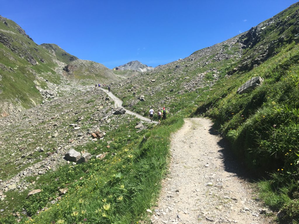 Die Keschhütte kommt in Sicht