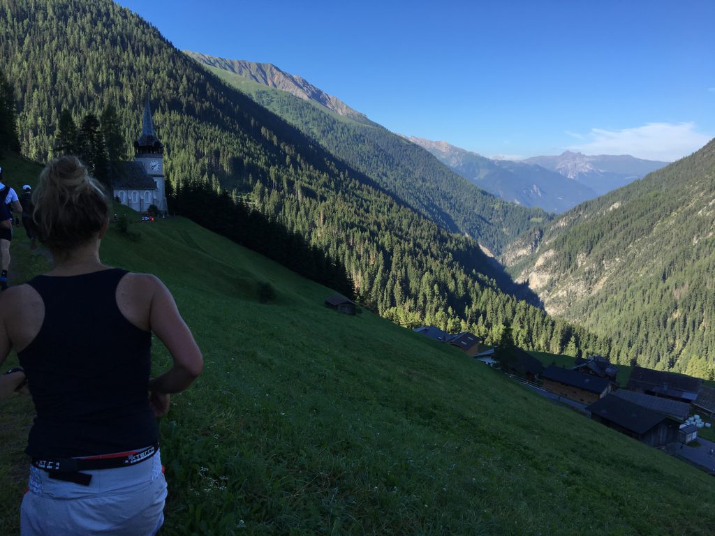 Super Ausblick bei der Kirche Monstein