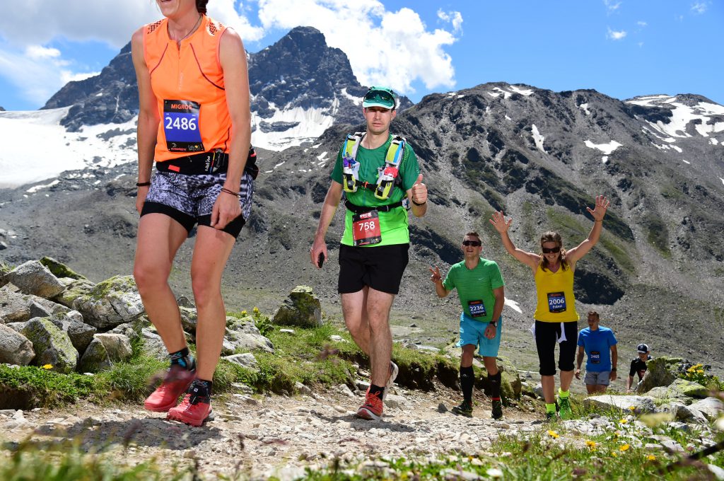 Aufstieg zur Keschhütte geschafft