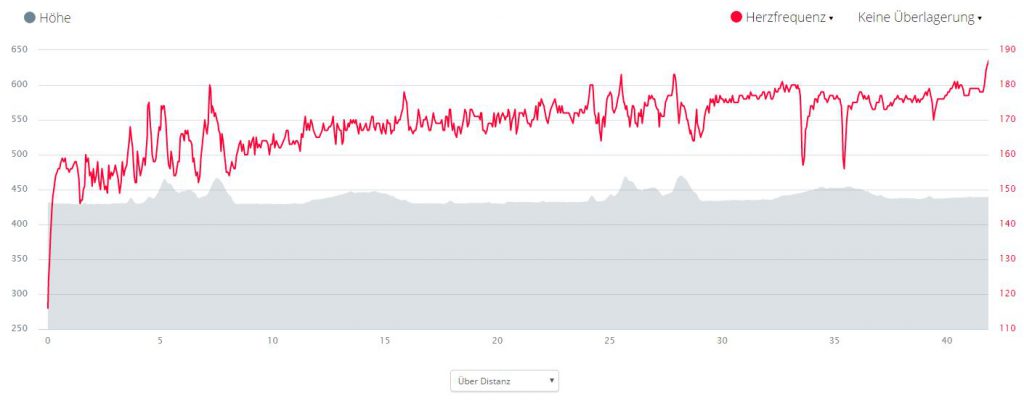 Puls und Höhenprofil